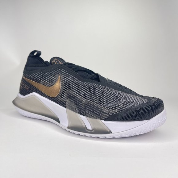 Nike React Vapor NXT HC Black Tennis Shoes. Size 10. Style:CV0742-002.
